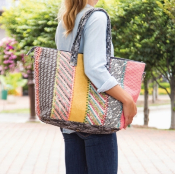 Demdaco Handbags - Demdaco Your Journey Multi ColorWeekender Bag Tote